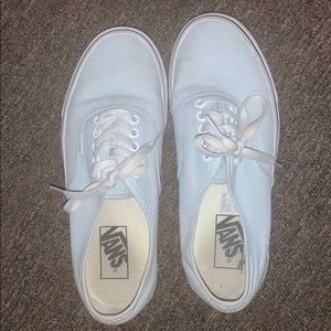 Light blue classic vans